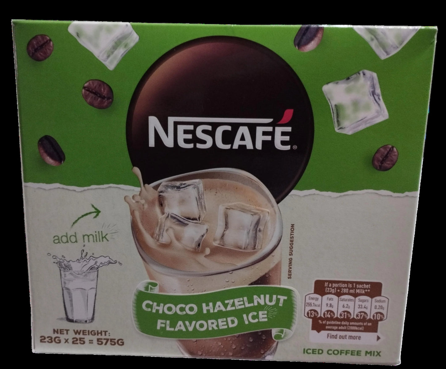 NESCAFE Choco Hazelnut Ice 24(25x23g) PK
