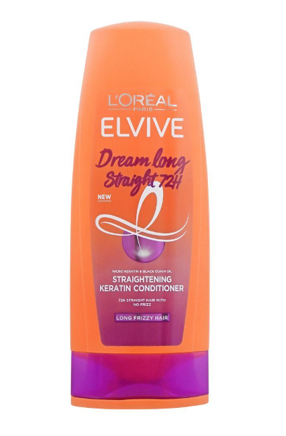 L'Oreal Paris Elvive Dream Long Straight 72H Straightening Keratin Conditioner, 175ml