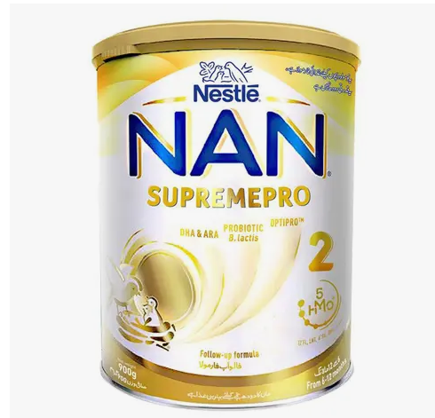 NESTLE NAN SUPREME PRO 2 12x900g TIN