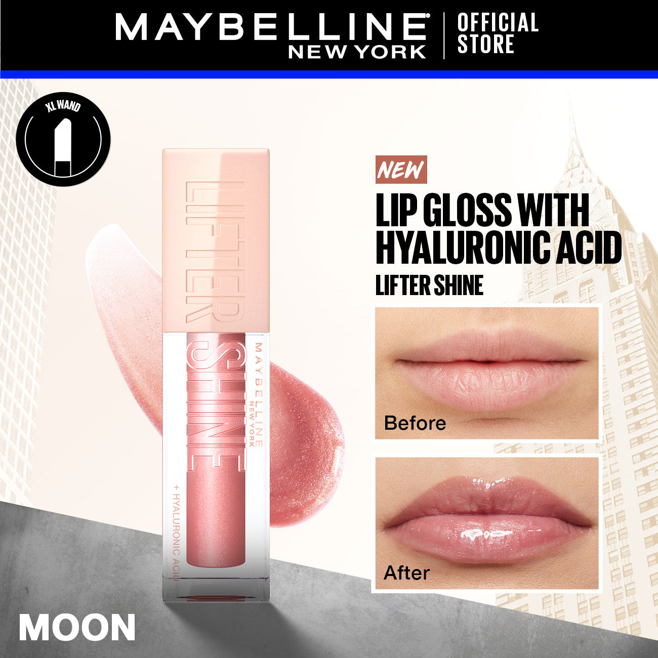 LIFTER SHINE LIQ LIPSTICK MOON