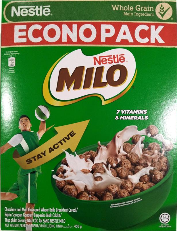 MILO Cereal 12x450g