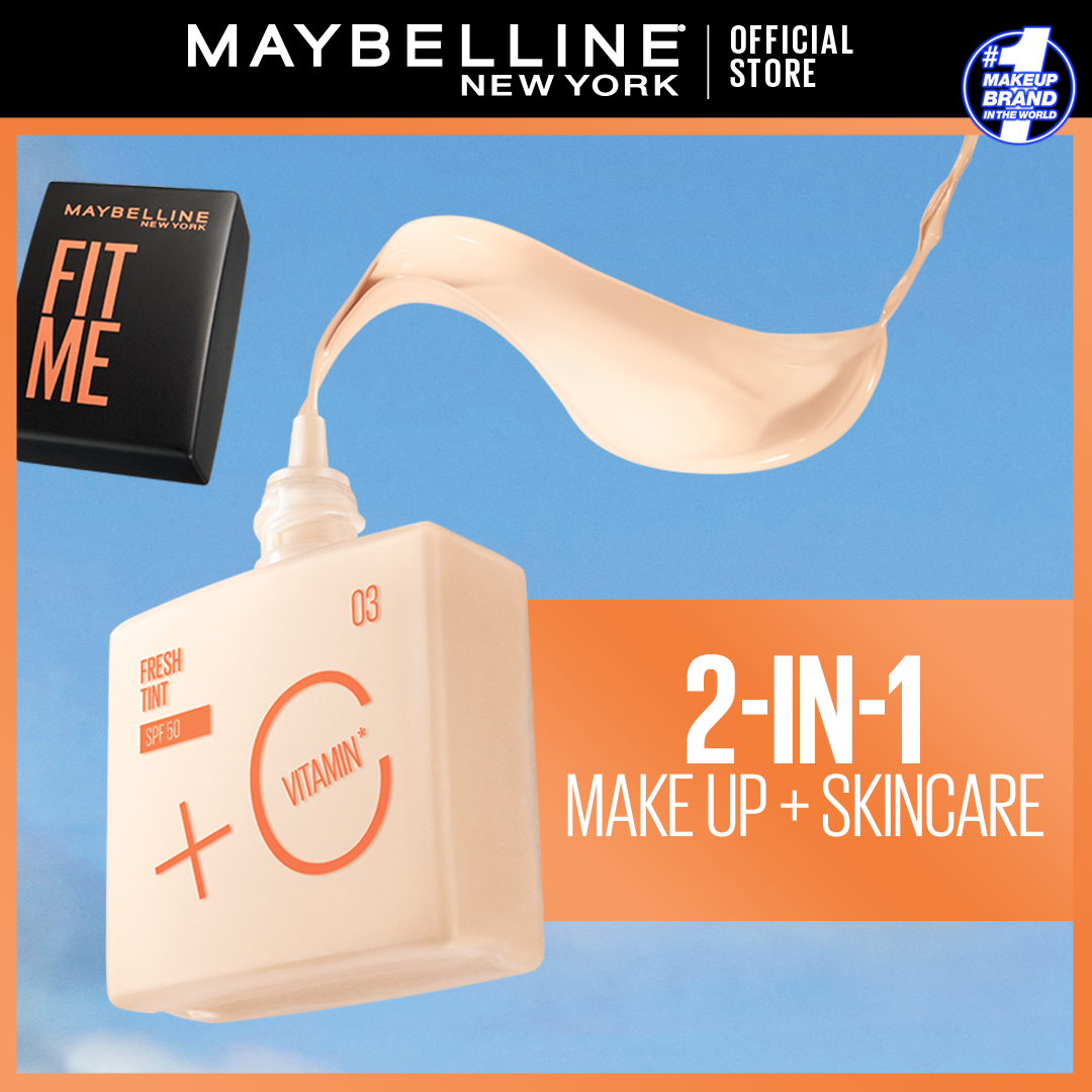 Maybelline Fit Me Fresh Tint Vit C + Spf 50- 30Ml Shade 05