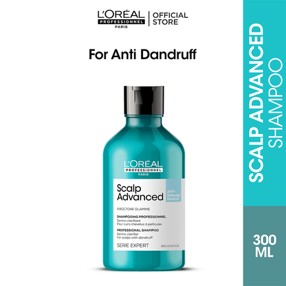 L'Oreal Professionnel Serie Expert Scalp Advance Shampoo 300 ML - For Anti Dandruff