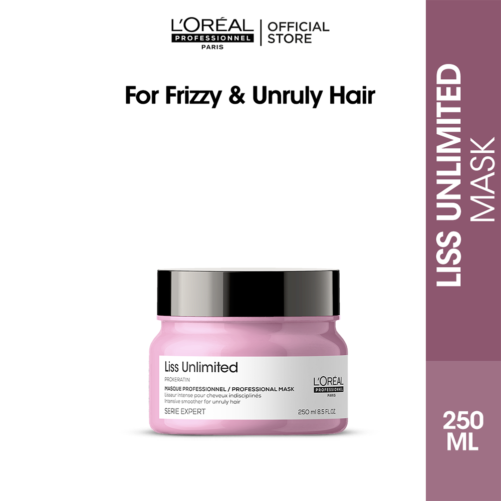 Serie Expert Liss Unlimited Mask 250 ML - For Frizzy & Unruly Hair