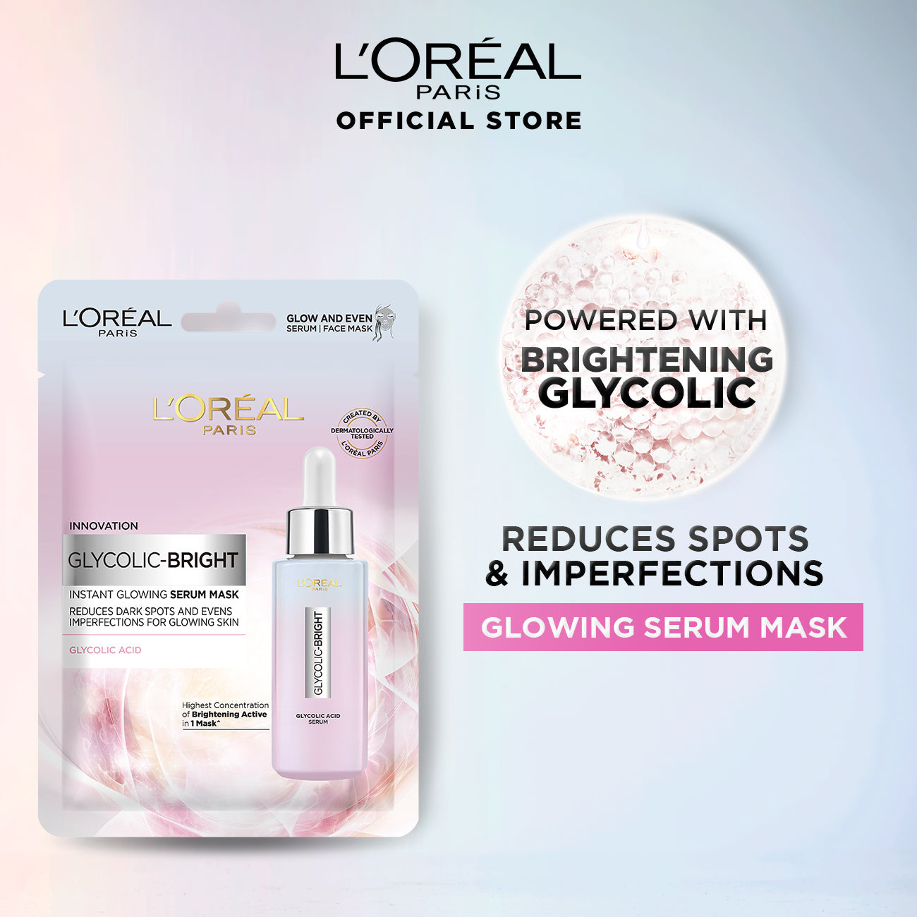 L'Oreal Paris Glycolic Bright Glowing Daily Face Wash 100ml