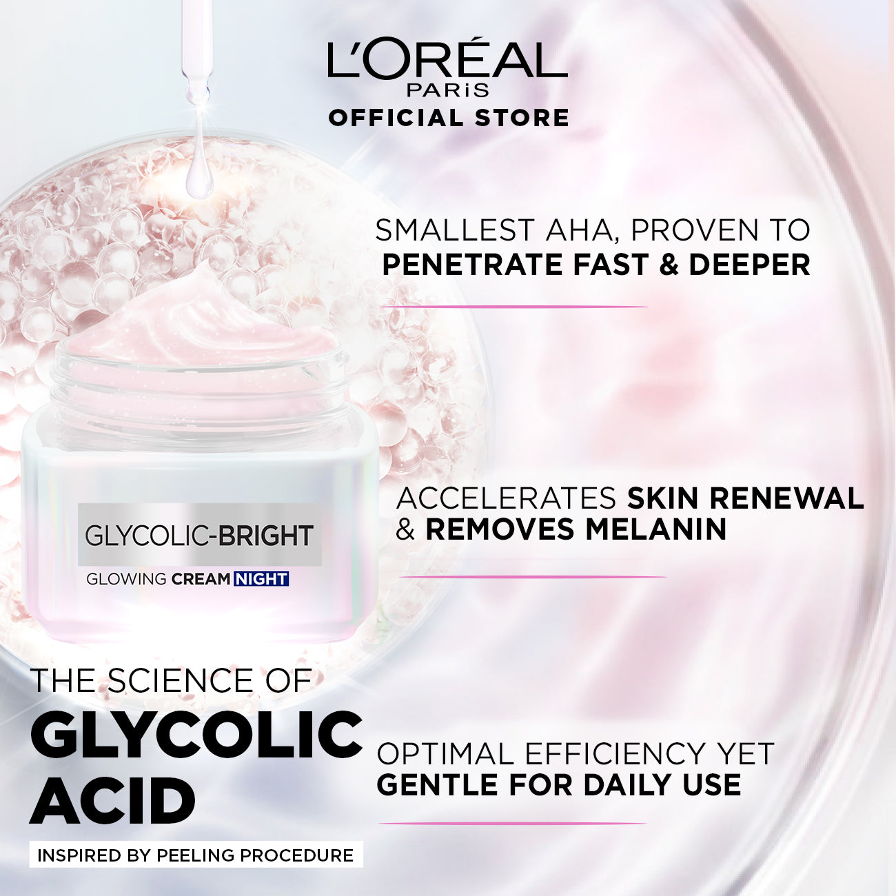 L'Oreal Paris Glycolic Bright Glowing Daily Face Wash 100ml