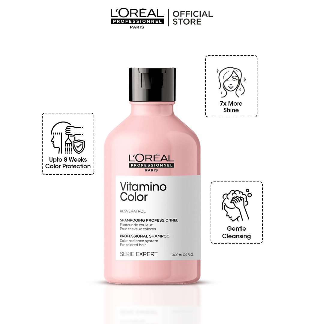 Serie Expert Vitamino Shampoo 300 ML - For Color Treated Hair