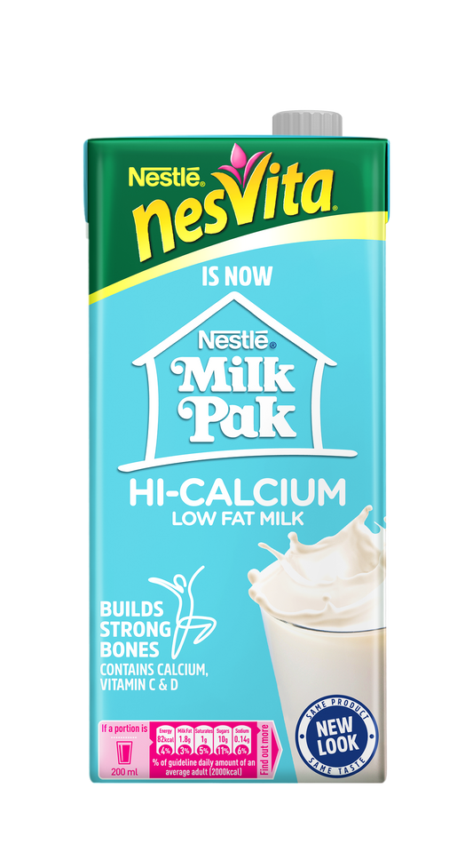 MilkPAK NESVITA HicalciumLfat 12x1000mk PK