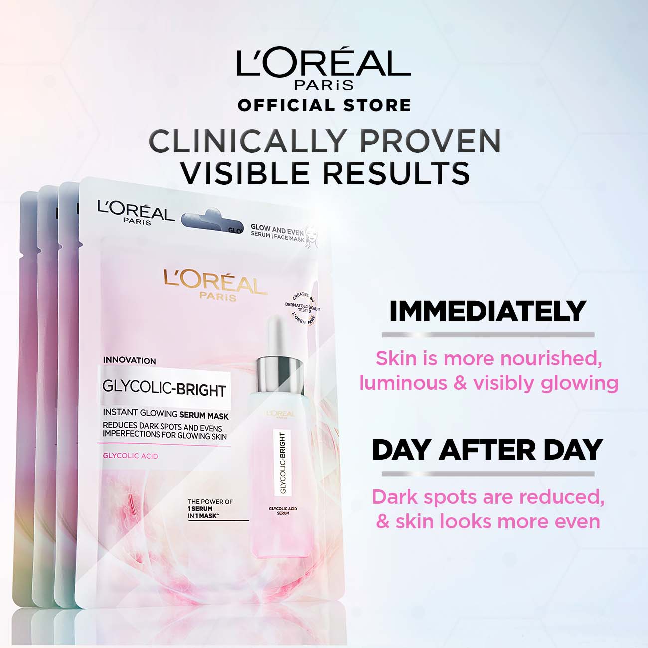 L'Oreal Paris Glycolic Bright Glowing Daily Face Wash 100ml