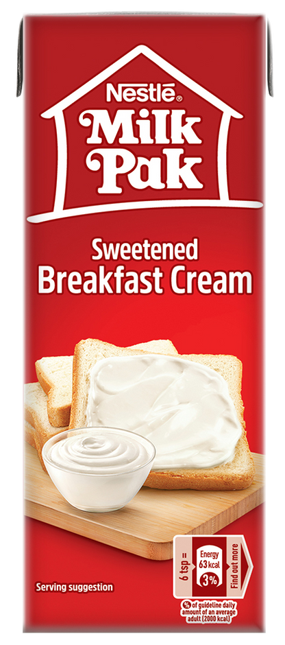 MILKPAK BFast Cream 20%Fat 24x180ml PK