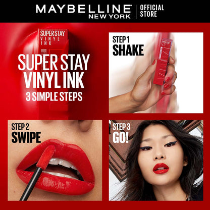 Maybelline New York Superstay Vinyl Ink - Coy