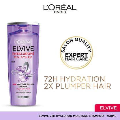 L’Oréal Paris Elvive Hyaluron Moisture Shampoo - 360 ml