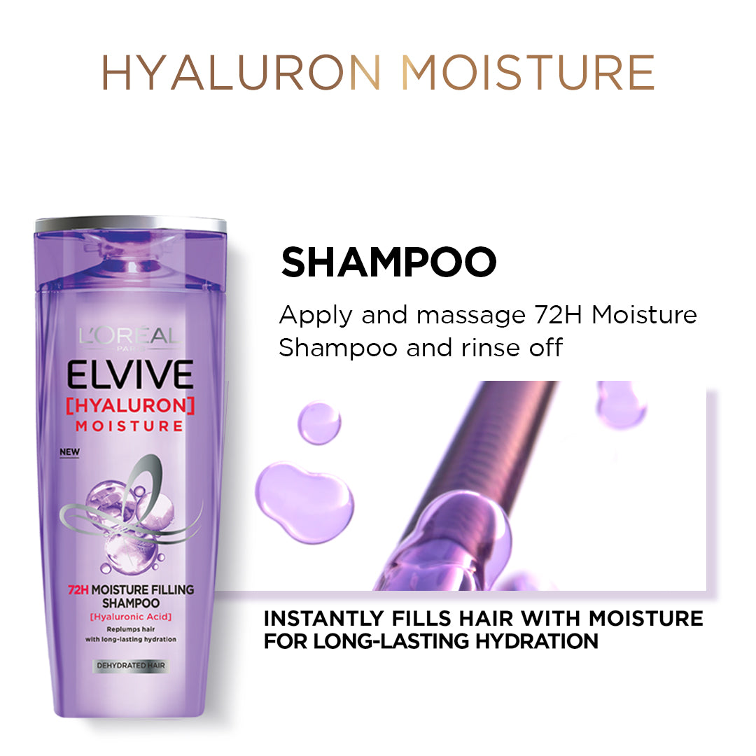 L’Oréal Paris Elvive Hyaluron Moisture Shampoo - 360 ml