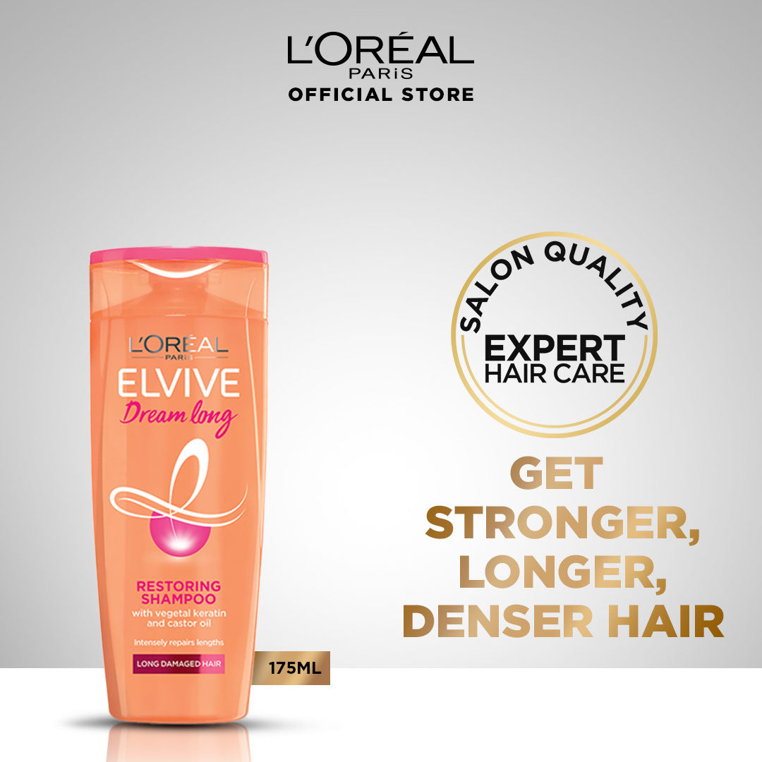 L'Oreal Paris - LOreal Elvive Dream Long Shampoo 175 ML For Longer & Stronger Hair