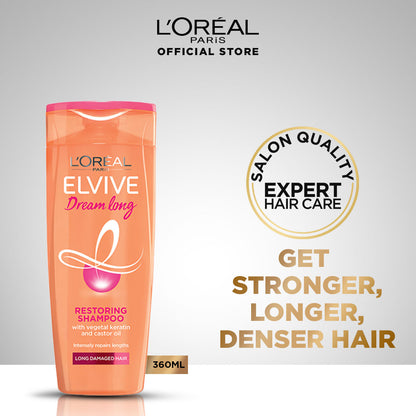 L'Oreal Paris - LOreal Elvive Dream Long Shampoo 175 ML For Longer & Stronger Hair