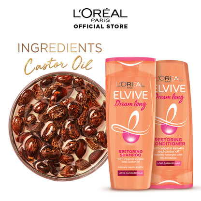 L'Oreal Paris - LOreal Elvive Dream Long Shampoo 175 ML For Longer & Stronger Hair