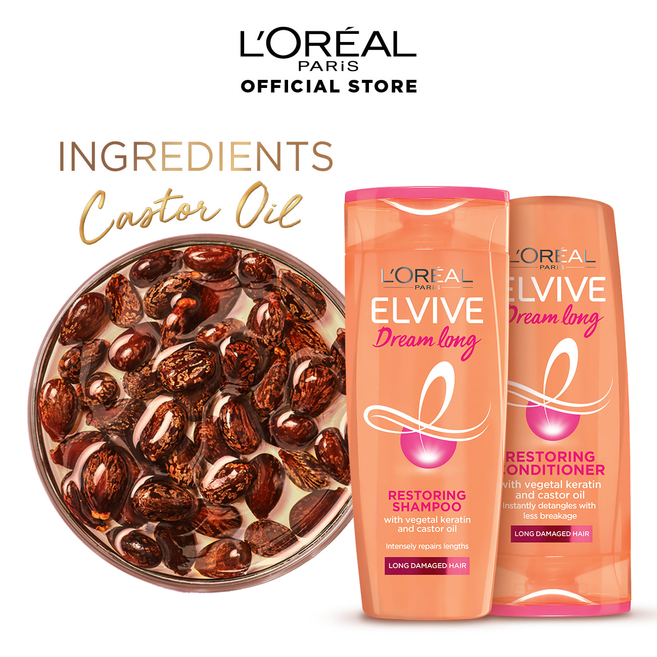 L'Oreal Paris - LOreal Elvive Dream Long Conditioner 175 ML For Longer & Stronger Hair