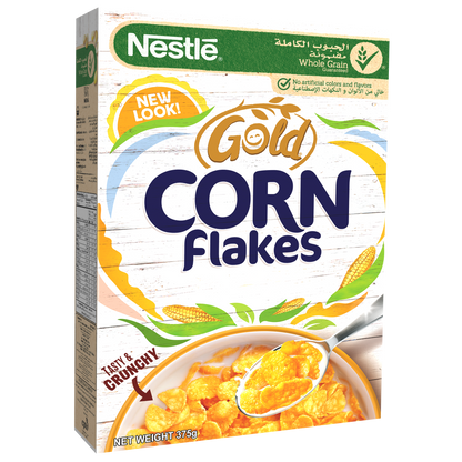 GOLD CORN FLAKES Cereal 14x375g N1 X4