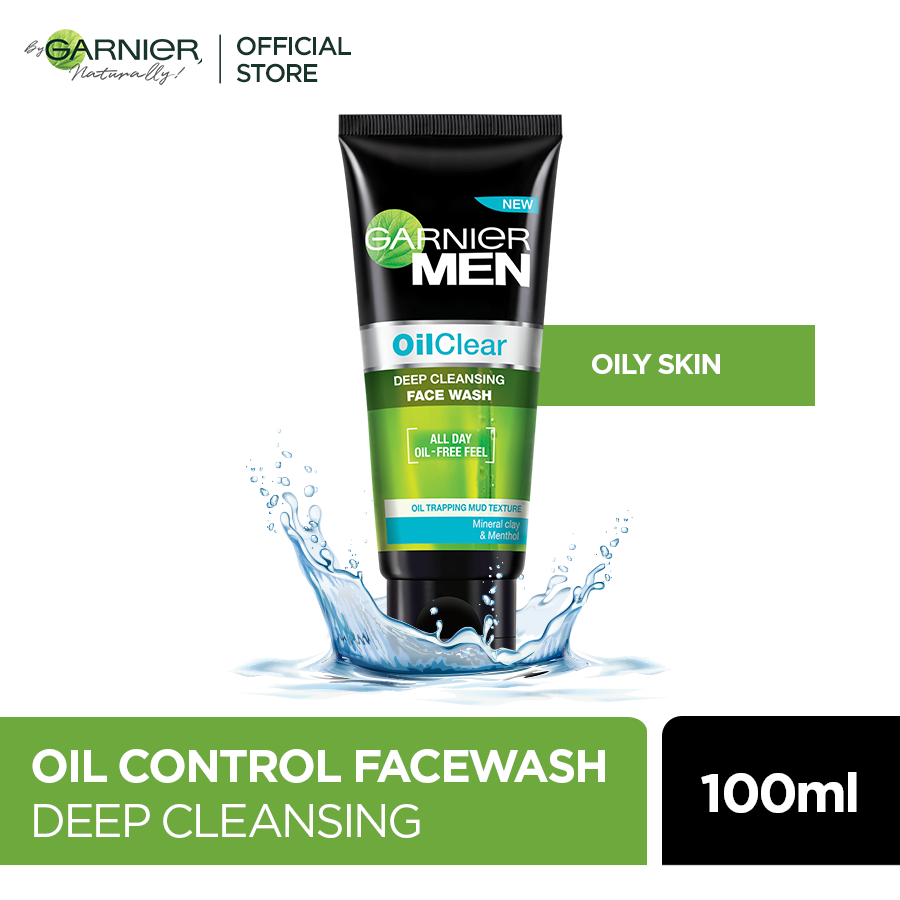 Garnier Men Oil Clear Face Wash 100 ML