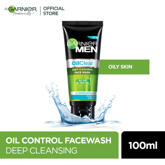 Garnier Men Oil Clear Face Wash 100 ML