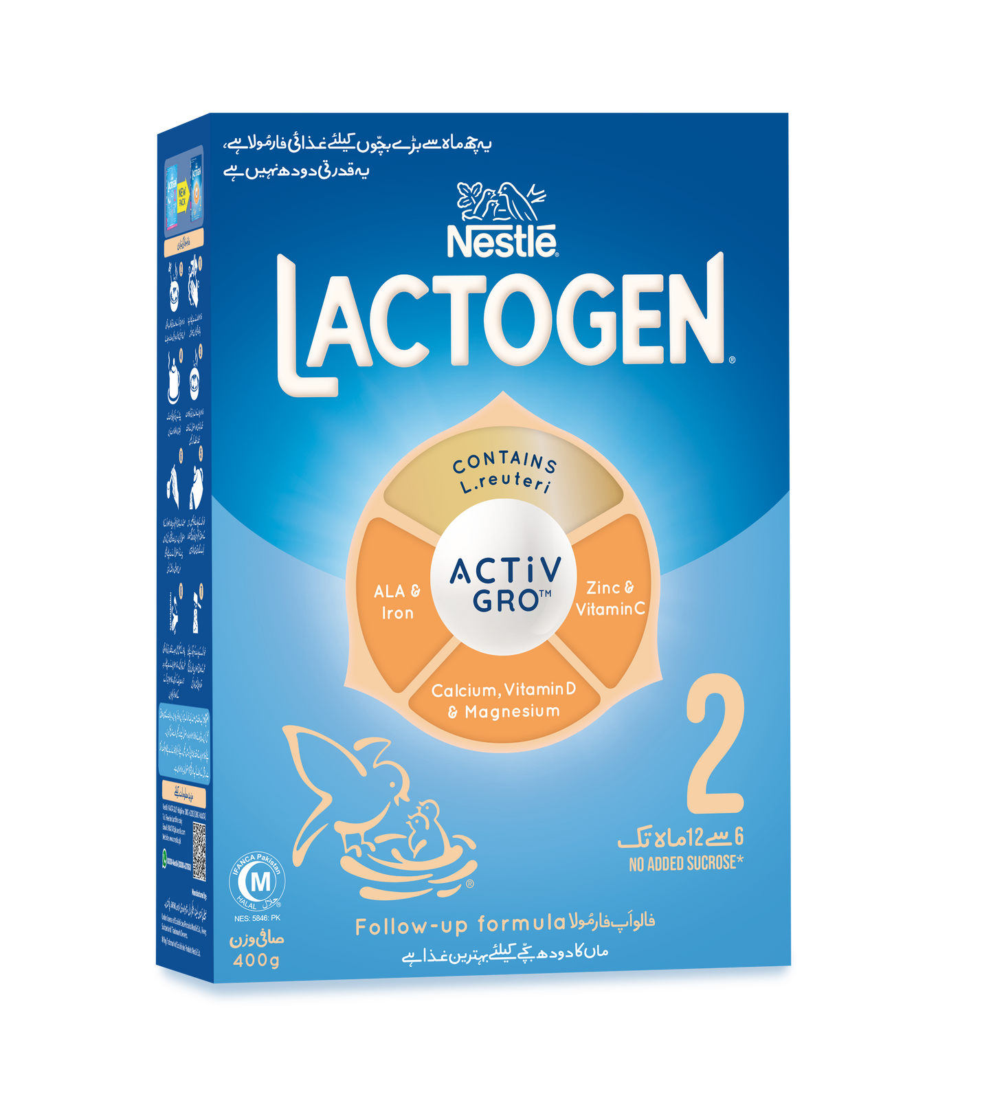 LACTOGEN 2 HAPPY SMOOTH Malto 24x400g PK