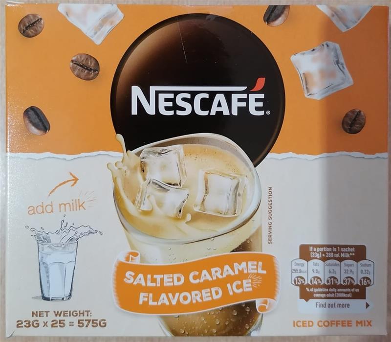 NESCAFE Salted Caramel Ice 24x(25x23g)PK