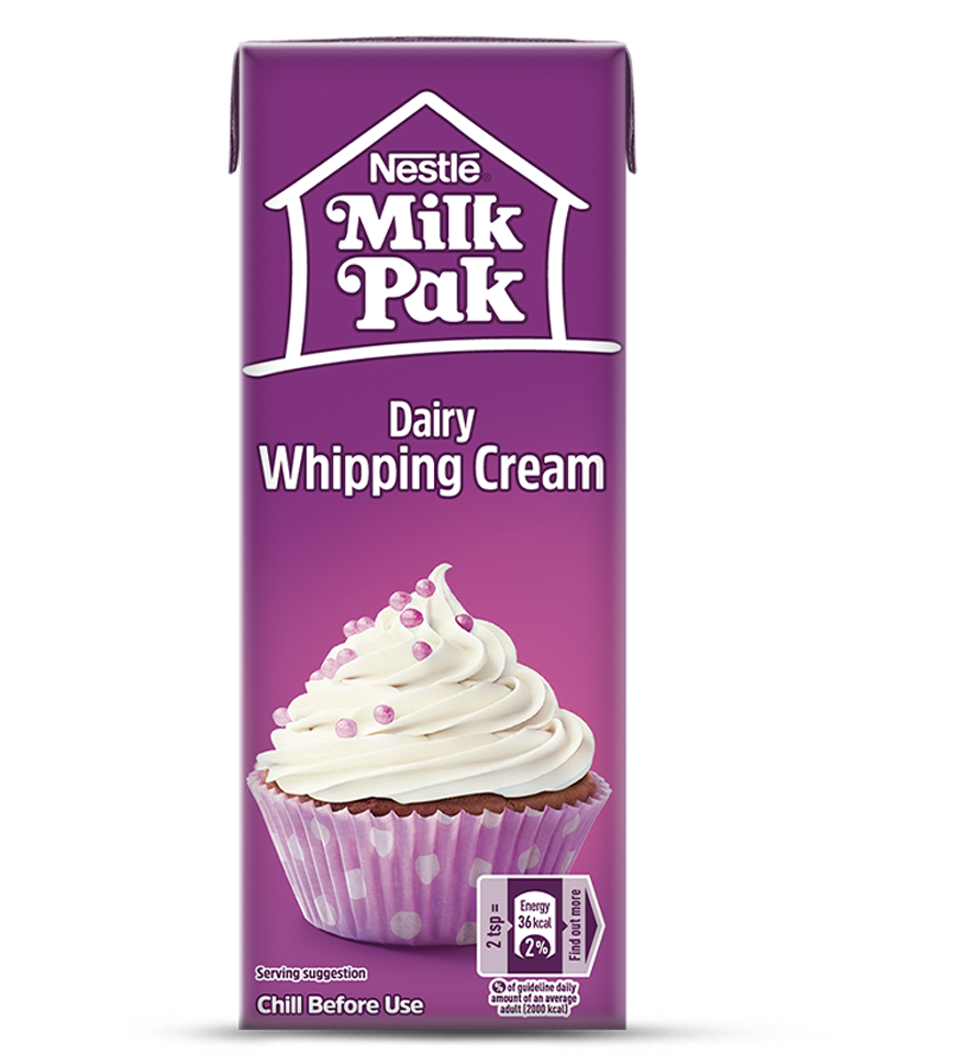 MILKPAK Whip Cream 32.5%fat 24x200ml PK