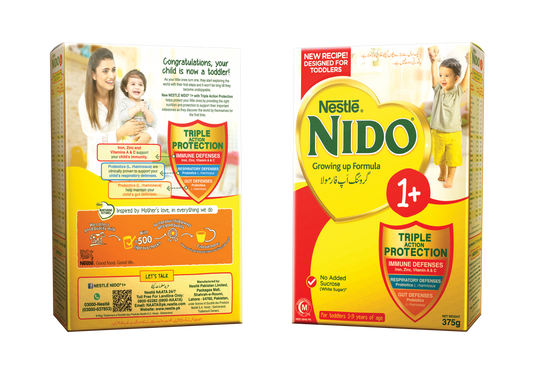 NIDO1+ NO SUCROSE MALTO 24x375g PK