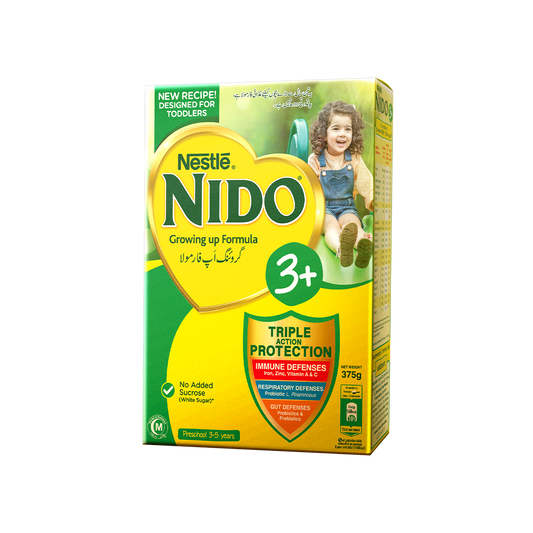 NIDO 3+ NO SUCROSE DWPP 24X375g PK