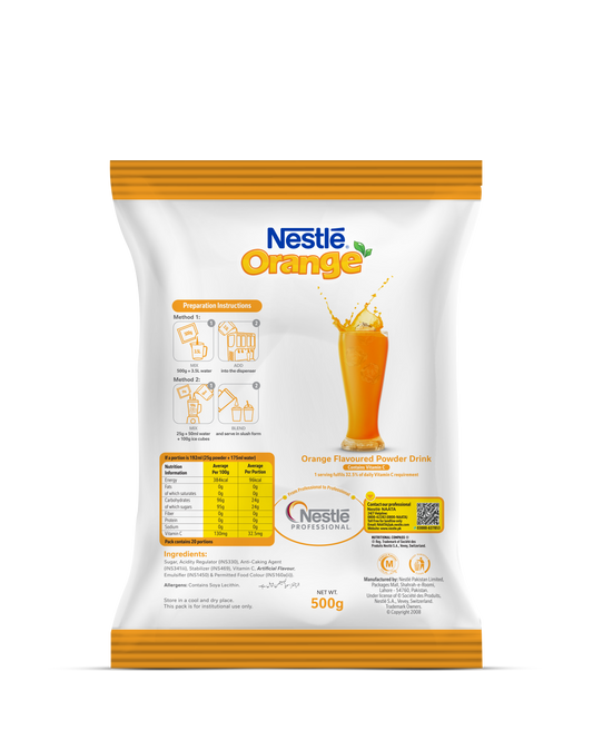 NESTLE Powder Drink Orange 24x500g PK