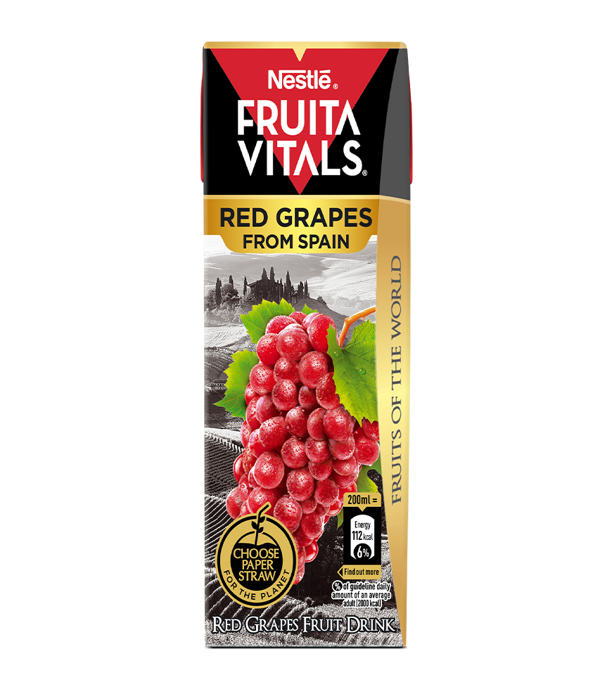 NFV Red Grape Tetra 24x200ml PK