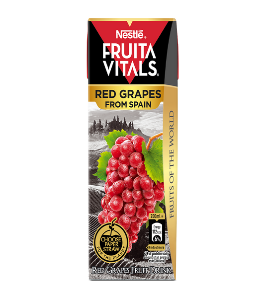 NFV Red Grape Tetra 24x200ml PK