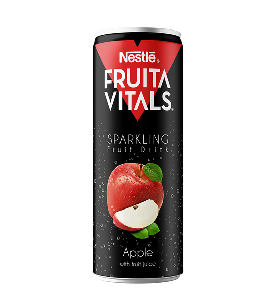 NFV Apple Sparkling Can 12x250ml PK