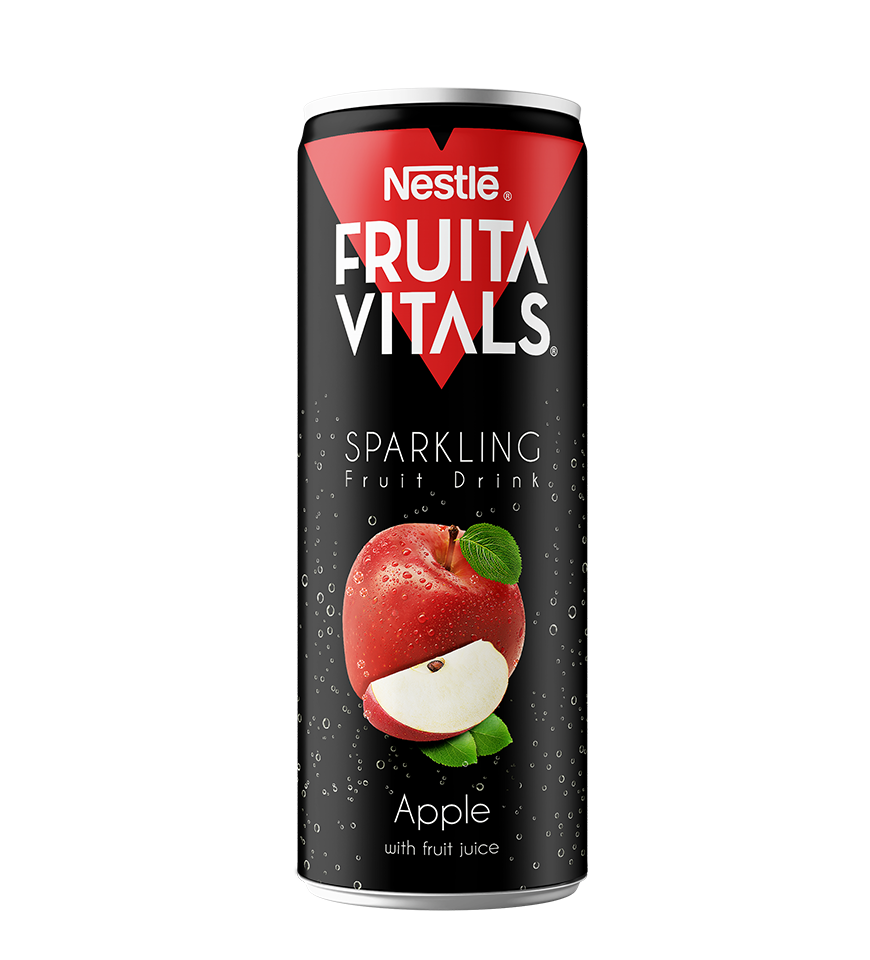 NFV Apple Sparkling Can 12x250ml PK