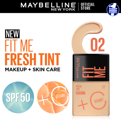 Maybelline Fit Me Fresh Tint Vit C + Spf 50- 30Ml Shade 05