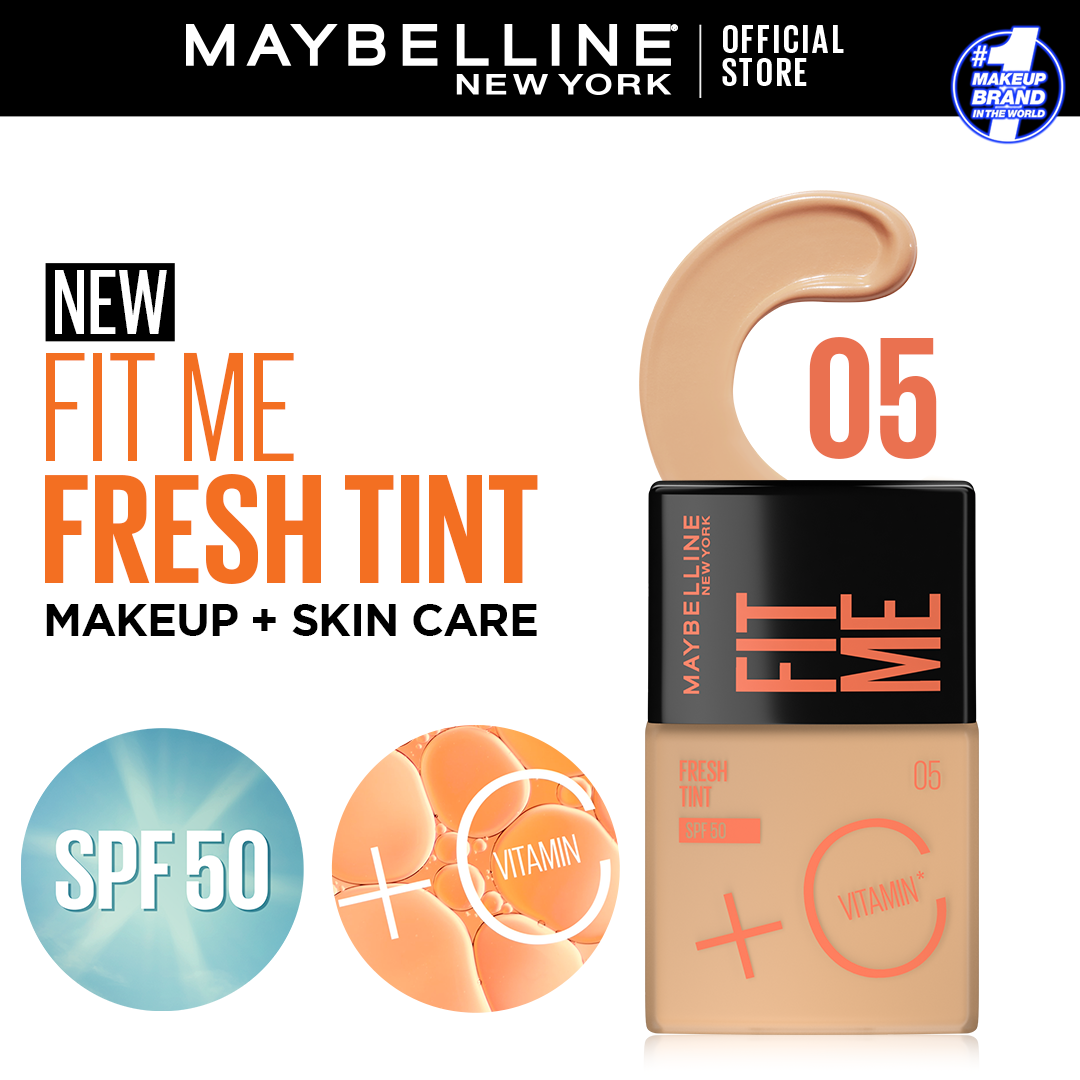 Maybelline Fit Me Fresh Tint Vit C + Spf 50- 30Ml Shade 01