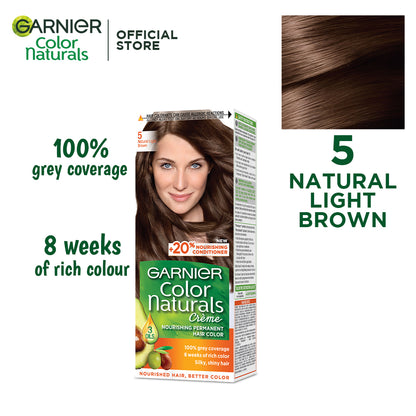 Garnier Color Naturals - 5 Light Brown Hair Color