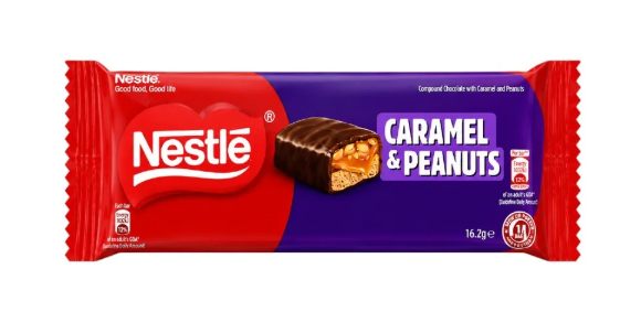 NESTLE CARAMEL & PEANUTS 12x(12x30g) PK