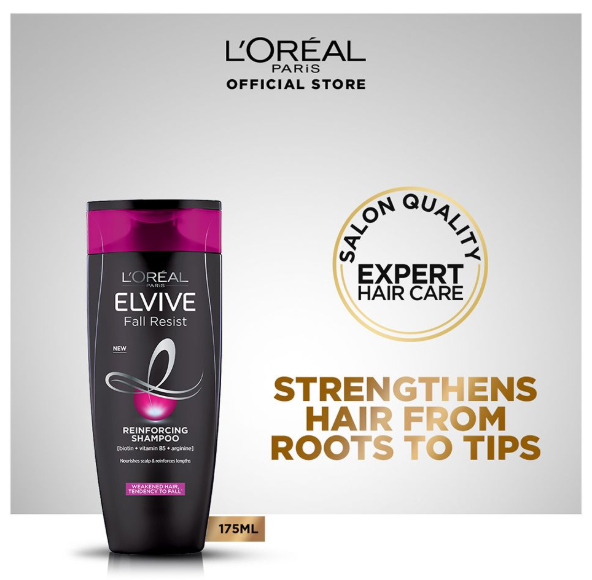 L'Oreal Paris FALL REPAIR SHAMPOO N175ML PK