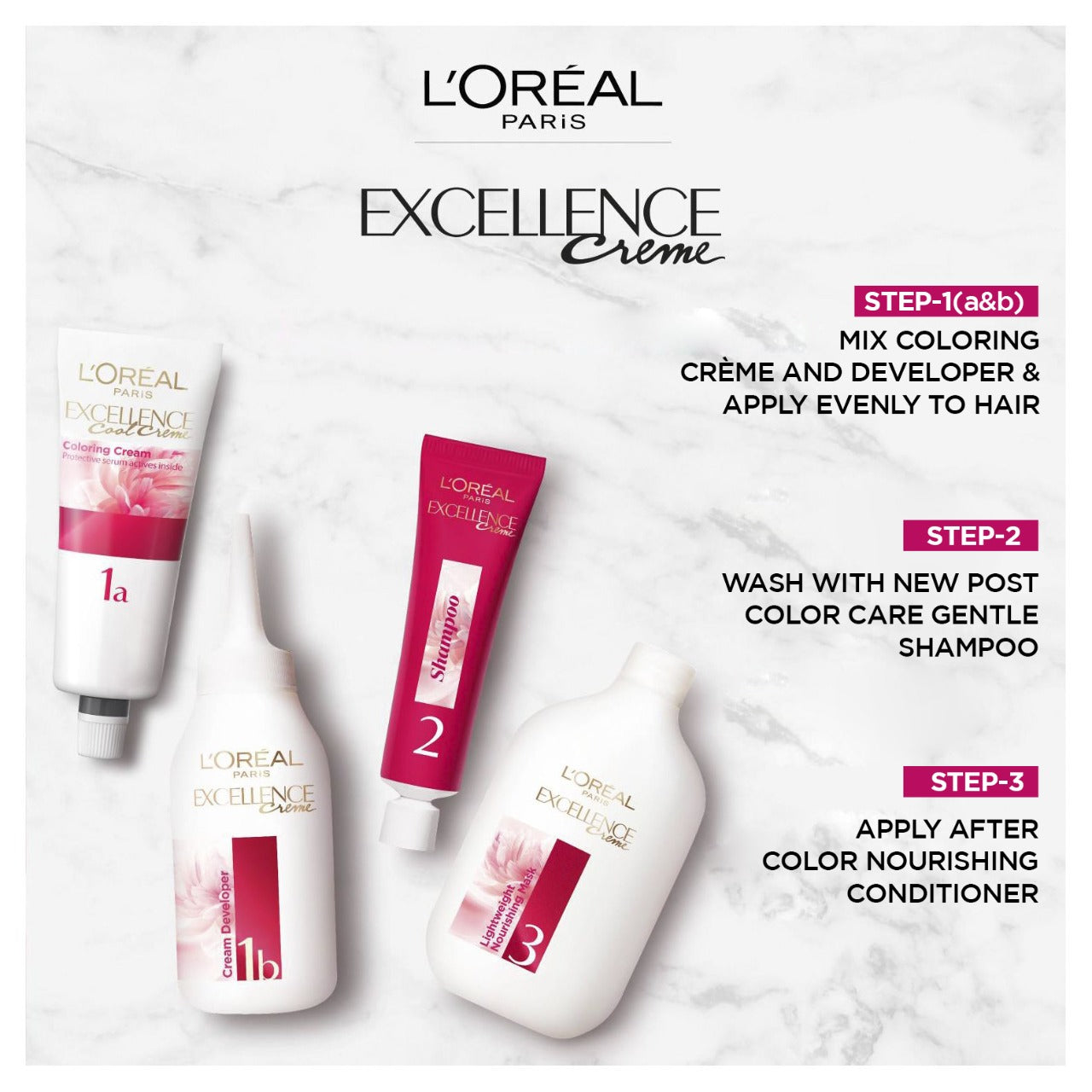 LOreal Paris Excellence Creme - 7.1 Ash Blonde Hair Color