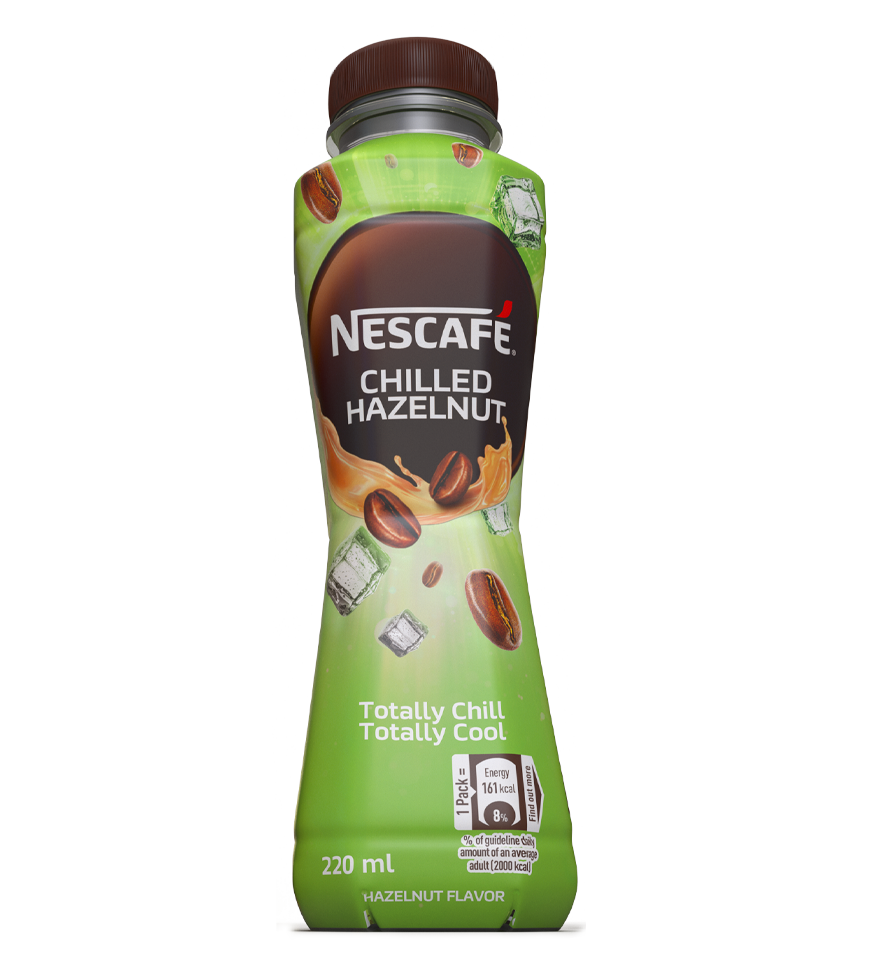 NESCAFE HAZELNUT PET 12x220ML PK